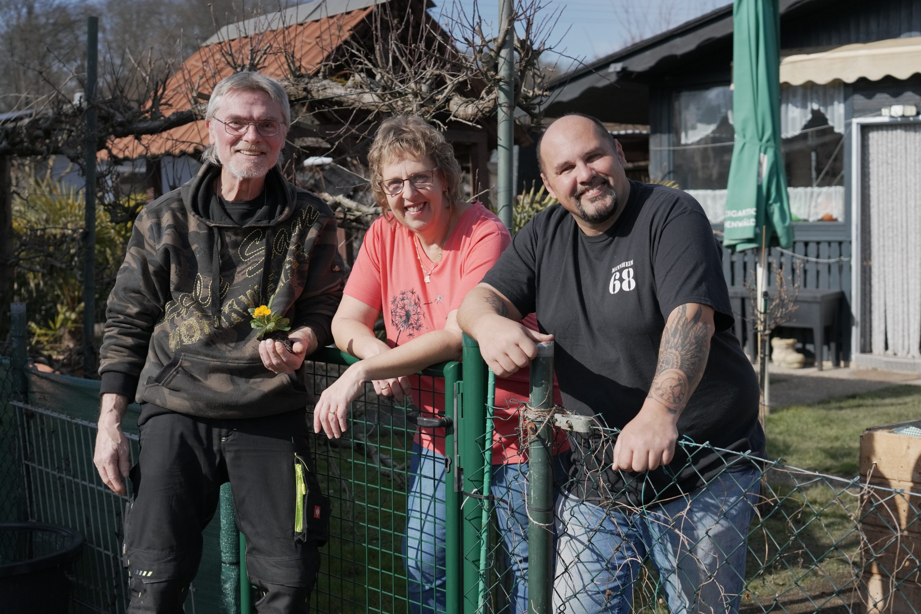 Uwe, Bianca und Alex