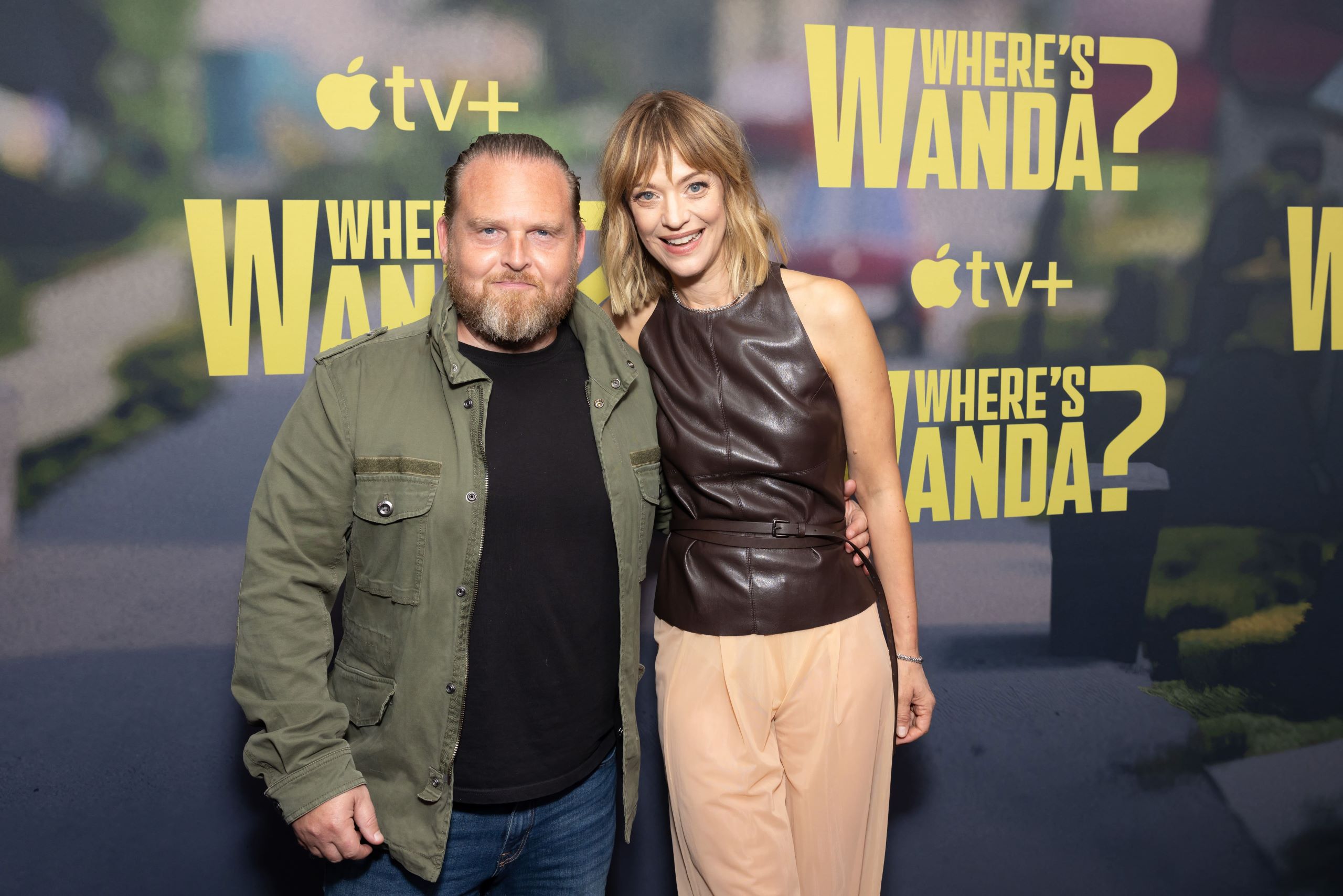 Axel Stein und Heike Makatsch bei der Premiere von WHERE’S WANDA? in Berlin